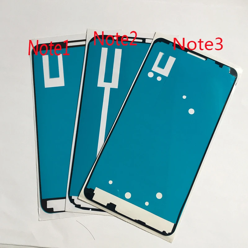 Для Samsung Galaxy Note N7000 Note2 Note3 ЖК сенсорный экран передняя рамка 3M Клейкая
