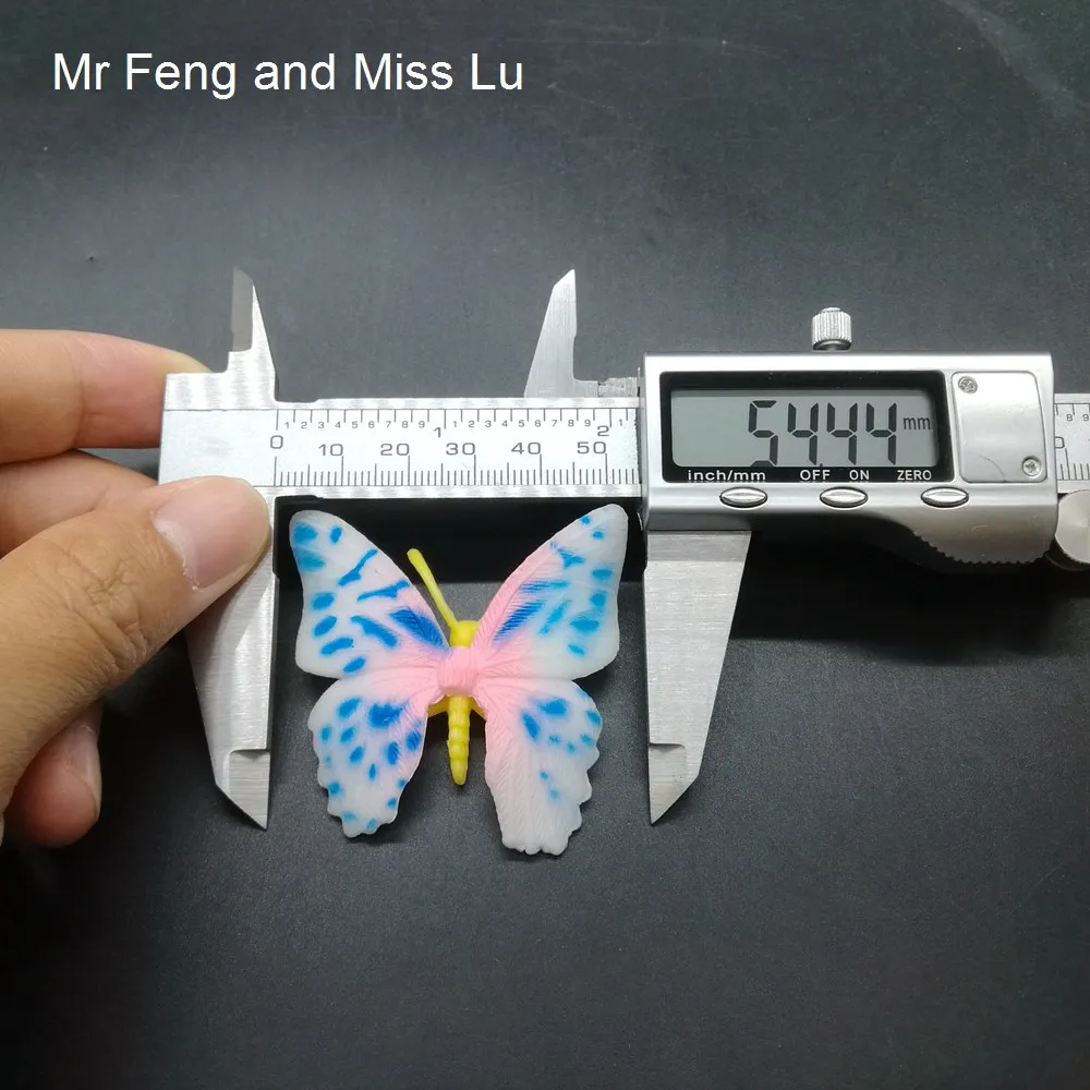 Butterfly PVC Model Classic Toys Animal Figures Novelty Gag Practical Jokes DIY Accessories | Игрушки и хобби