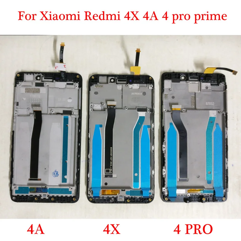 100% протестированный высококачественный ЖК дисплей для Xiaomi Redmi 4X 4A 4 pro prime +