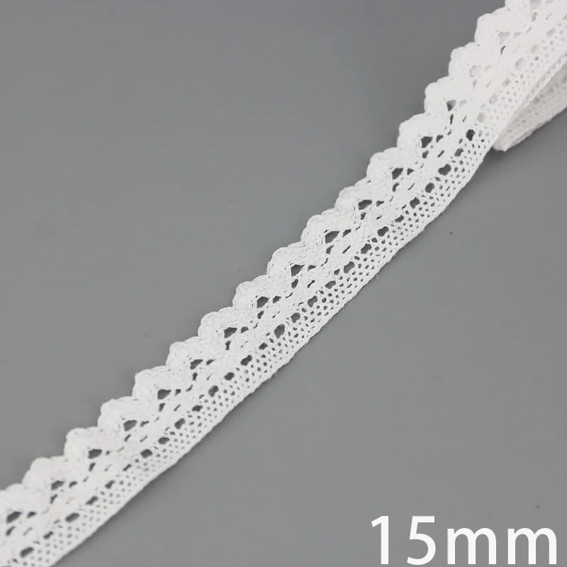 32 2 м/лот) хлопковая кружевная Лента Бежевый DIY ручной работы Свадебная вечеринка Ремесло Подарочная упаковка лоскутное крючком кружевные ленты - Цвет: 32