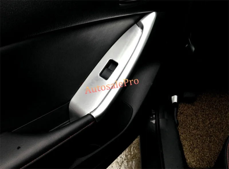 Левый руль для Mazda CX 5 CX5 2012 2016 ABS Матовый держатель дверной ручки крышка