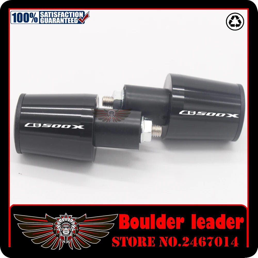 Мотоциклетные аксессуары 7/8 22 мм ручки руля с заглушками для концов руля HONDA CB500X CB 500 X CB500 на.