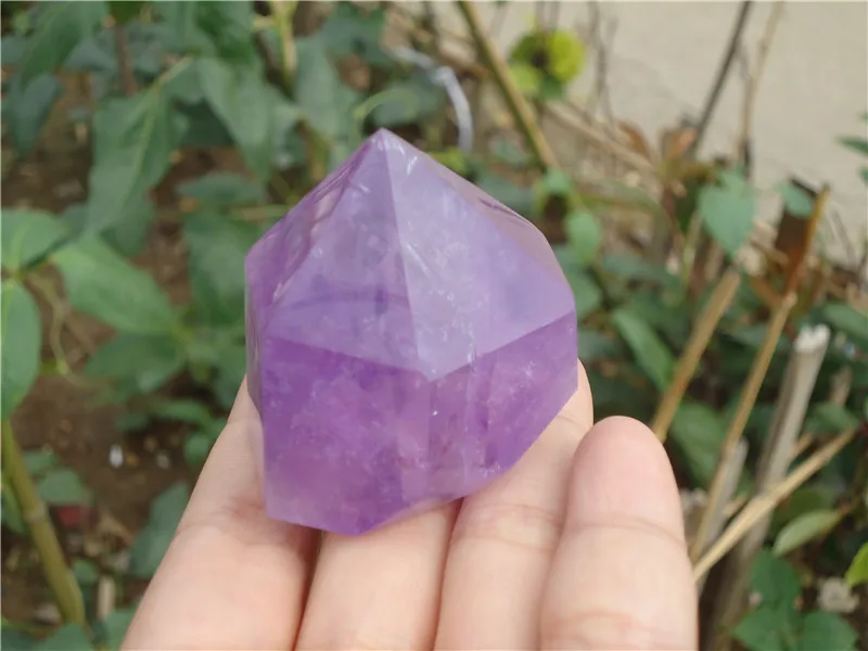 115 г Бразилия натуральный уникальный скелетный Аметист Кварцевый Кристалл точка