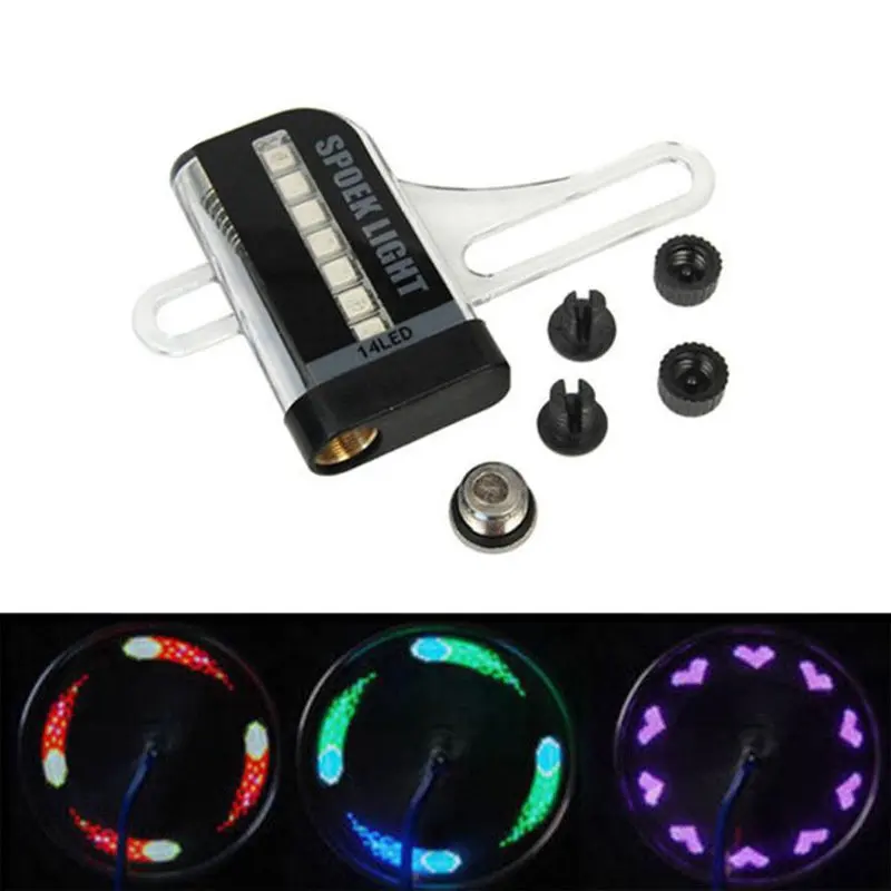 14 светодиосветодиодный фсветильник для колес мотоцикла велосипеда 30