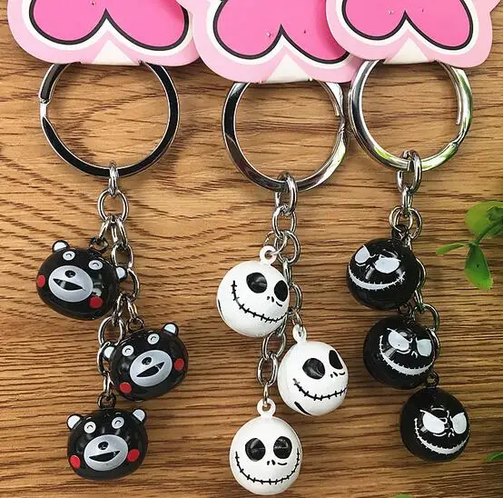 10 комплектов мультяшный медведь Кошмар перед Рождеством брелок для ключей