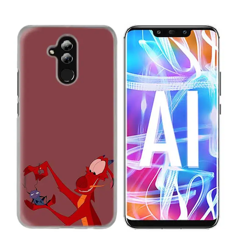 04 Чехол для huawei Honor P20 mate 20 10 P10 P9 P8 8X9 Lite P Smart+ Plus Nova 3i Прозрачный чехол с мультипликационным принтом - Цвет: 04