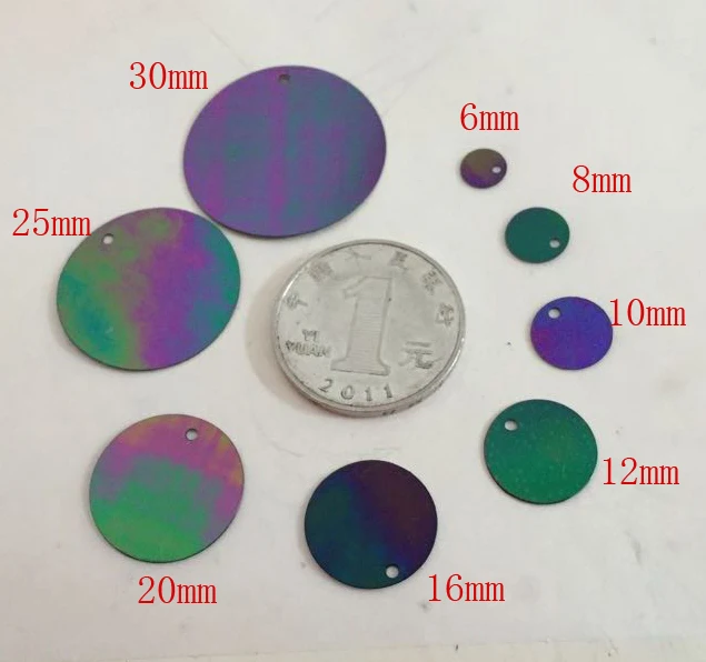 Разноцветные Черные пайетки с AB покрытием для свадебного украшения поделки