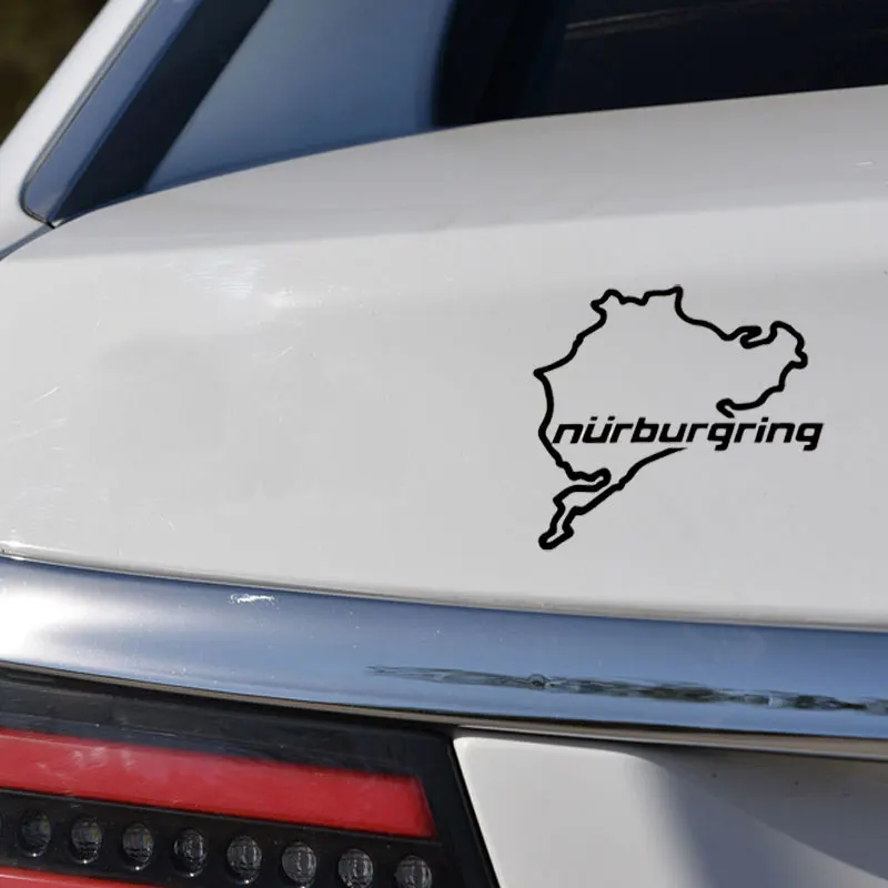 Nurburgring модная забавная наклейка для автомобилей и мотоциклов стикеры наклейки