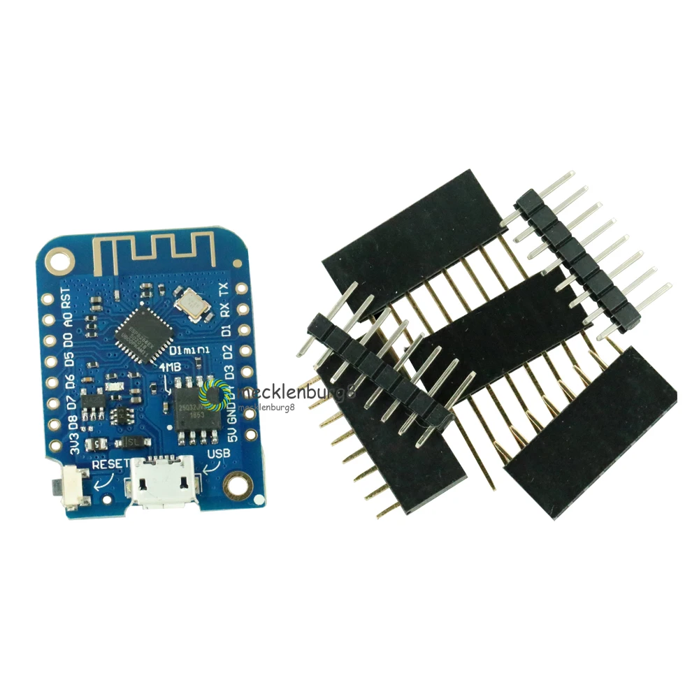 Для Wemos D1 mini V3.0.0 плата для разработки Wi-Fi Интернет вещей на основе ESP8266 CH340 CH340G для Arduino Nodemcu V2 MicroPy