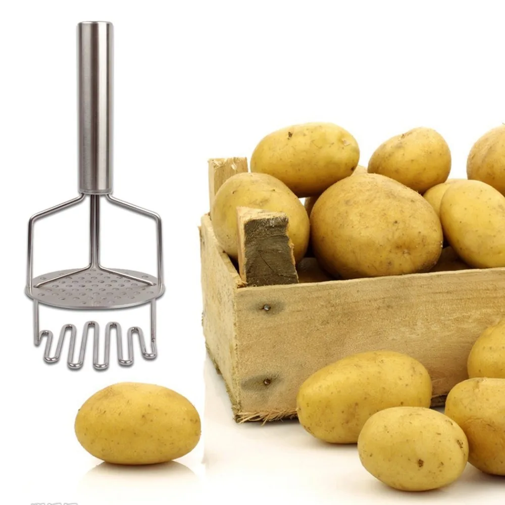 Картофельный машер и Рисер в одном MashPro Профессиональный деликатный стиль гладкая смесь за минуты. 100%