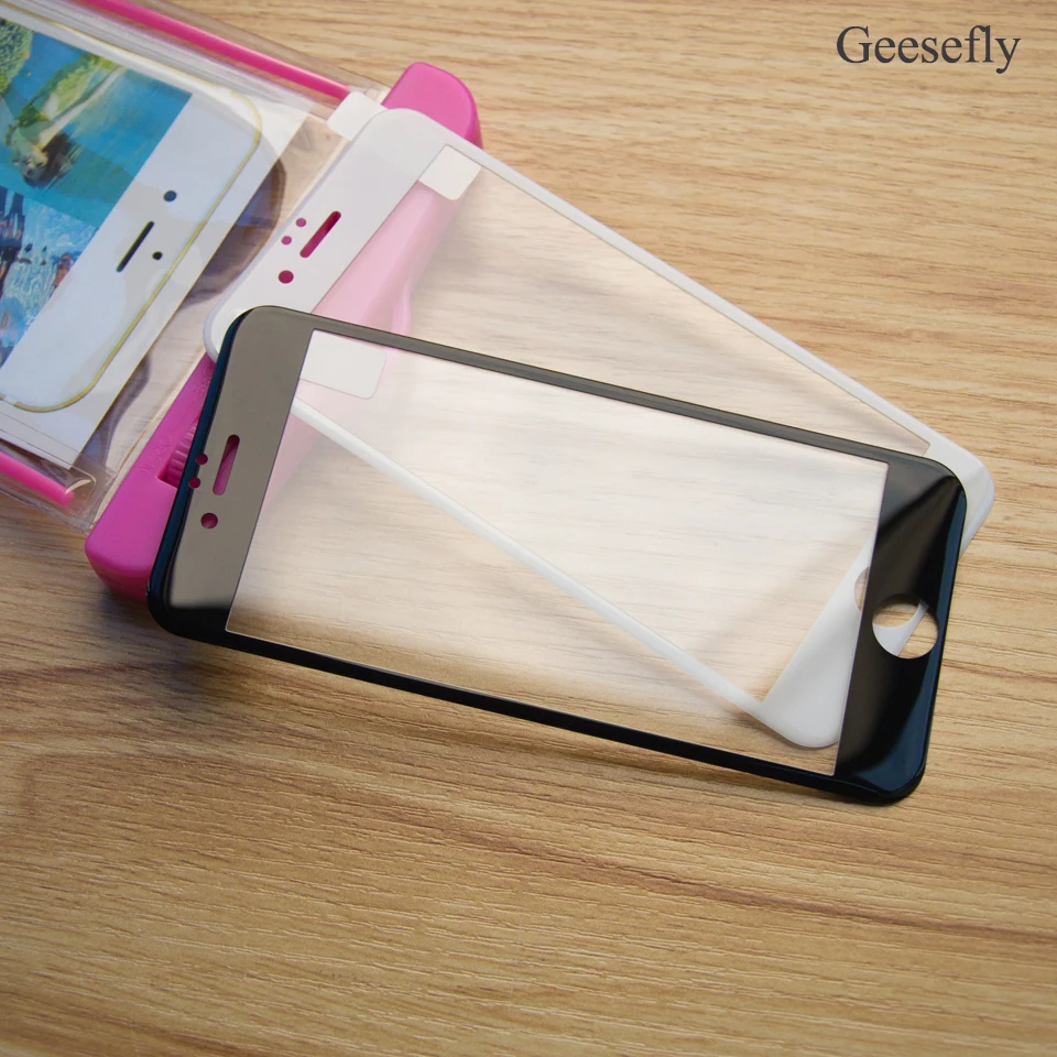 3D полное покрытие защитное стекло для iPhone 5S 6 plus Защитное экрана 7 изогнутое