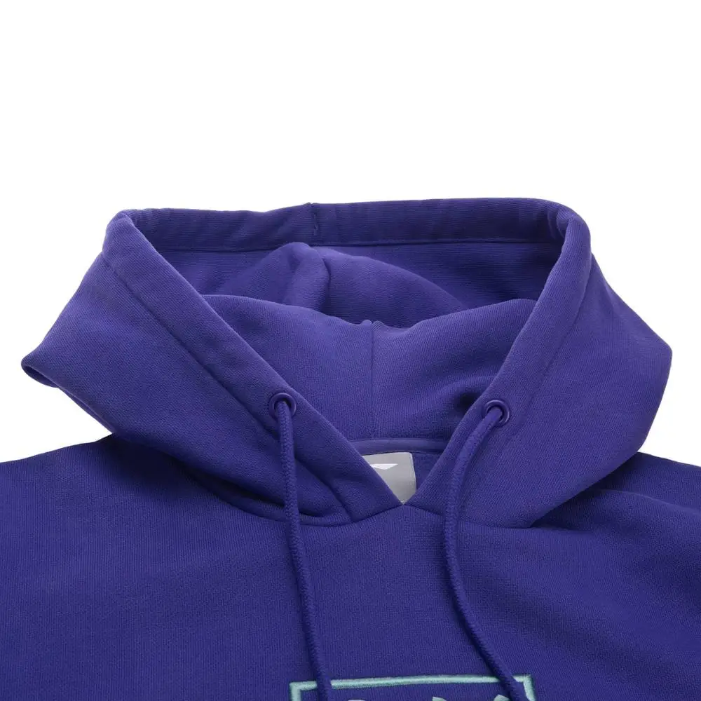 Li Ning Мужская PFW Толстовка китай LI NING Олень Печать теплый флис 84% хлопок 16%