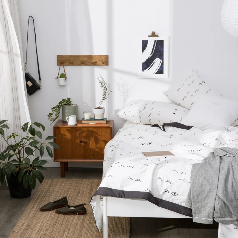 2018 короткое стеганое летнее одеяло для глаз 100% хлопок ткань полиэстер