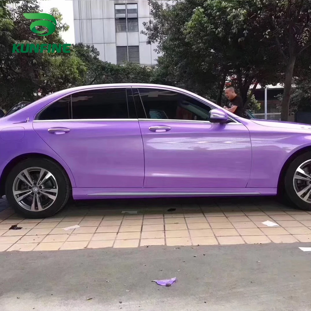 Виниловая пленка Dream для стайлинга автомобиля золотистая фиолетовая кузова