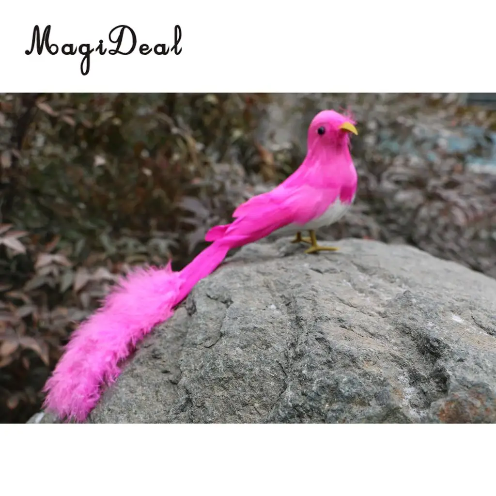 Искусственная птица MagiDeal реалистичный попугай гусь корморант ласточка