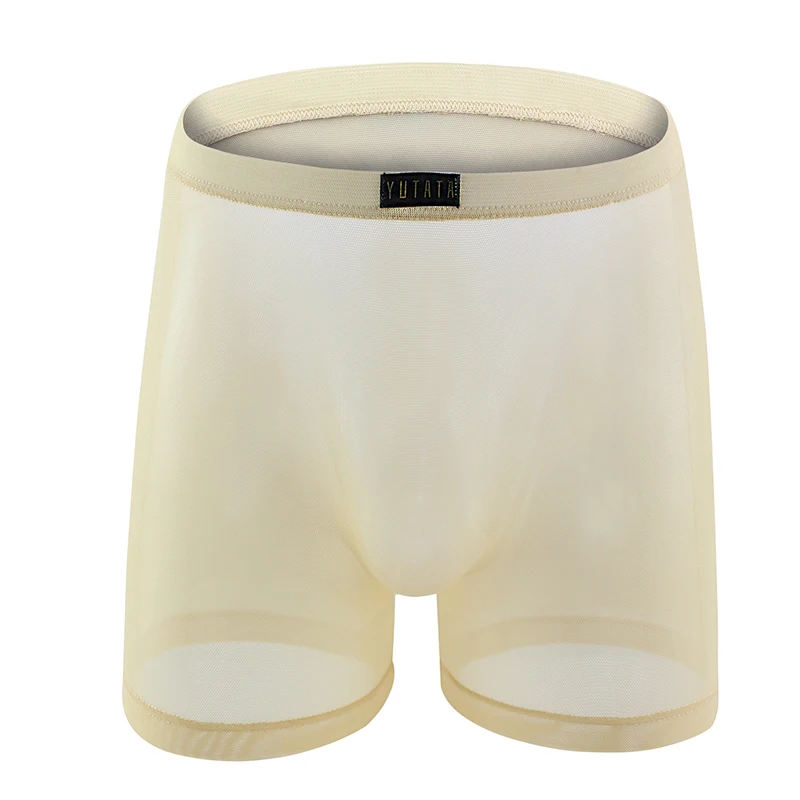 Новое поступление мужское сексуальное дышащее нижнее белье боксеры высокого