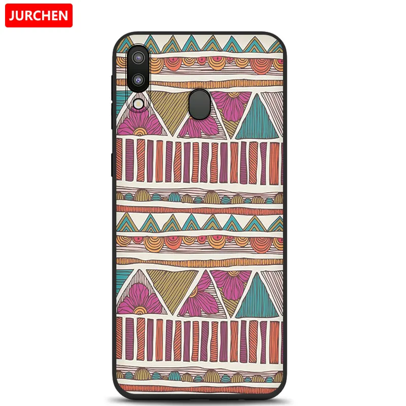 49 JURCHEN милый мультяшный чехол для samsung Galaxy M20 чехол для телефона M205F Силиконовая задняя крышка из ТПУ для samsung M20 Coque Capa 6,3 дюймов - Цвет: 49