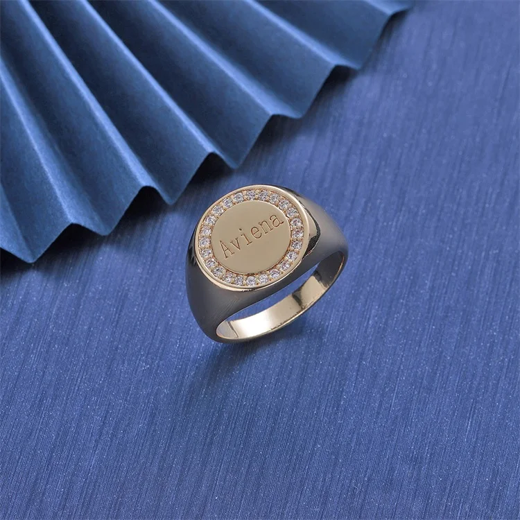 Пользовательское имя кольцо Детское Имя персонализированное модное ювелирное