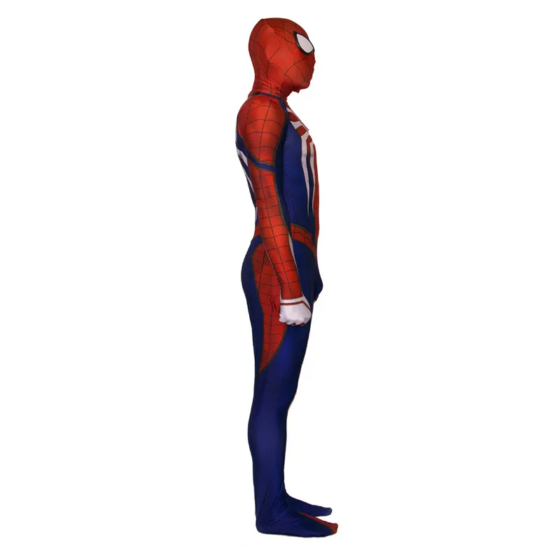 PS4 Insomniac игры паук косплей боди цельный костюм комбинезоны Zentai костюмы паук супергерой для взрослых мужчин мальчиков