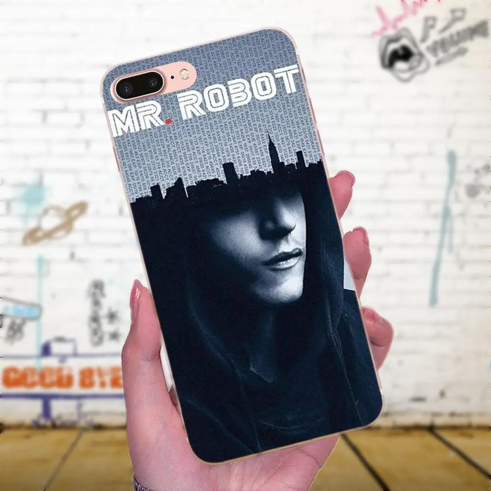 Мягкий модный оригинал для Xiaomi Redmi Note 2 3 3S 4 4A 4X 5 5A 6 6A Pro Plus Mr Robot First-rate | Мобильные