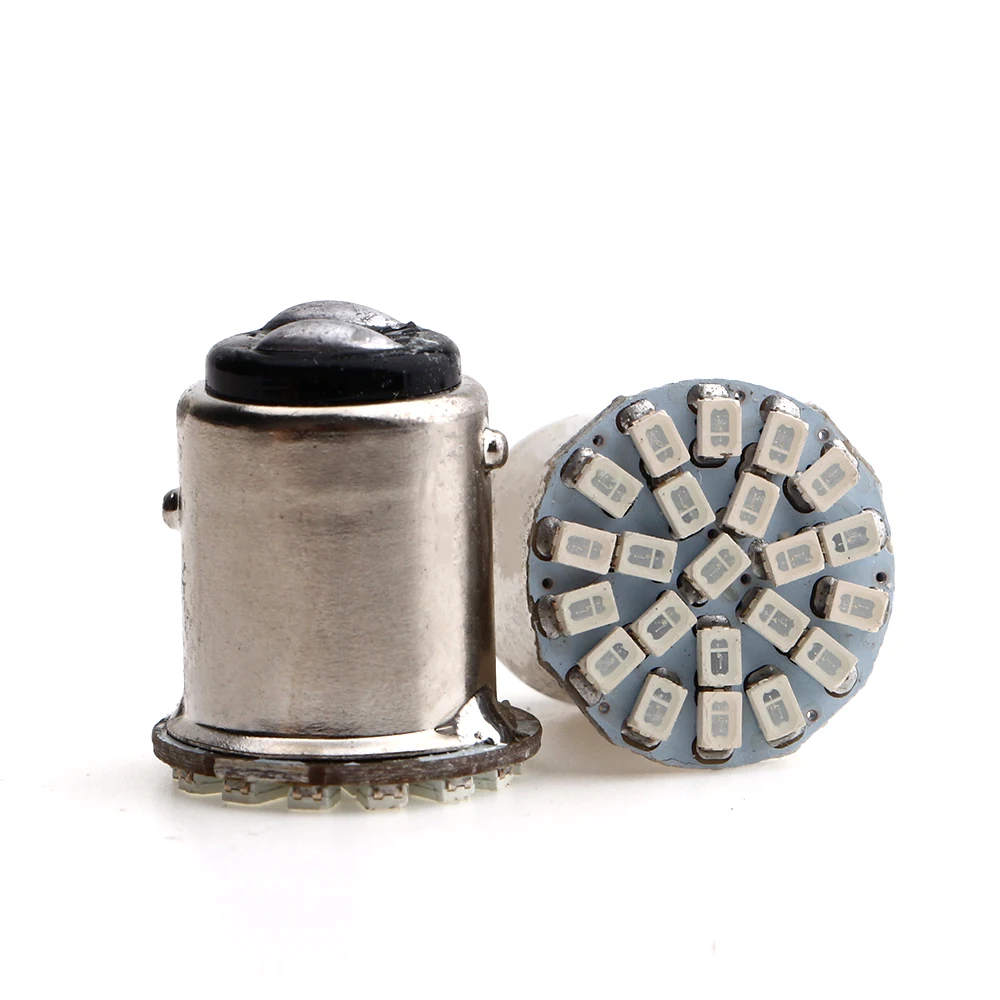 YM E Bright 100X S25 P21/5W 1157 BAY15D 1206 22 SMD 12V автомобильная светодиодная Поворотная лампа стоп
