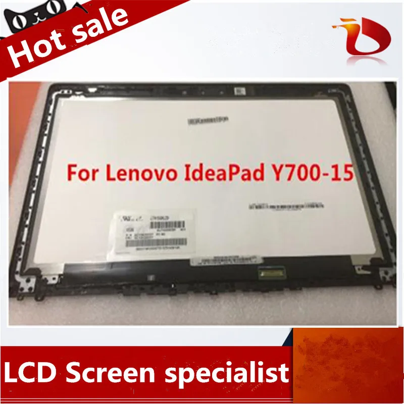 ЖК экран 15 6 дюйма в сборе для Lenovo Ideapad Y700 y700 15ISK переднее стекло панель дисплея с