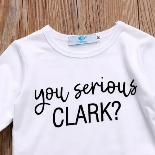 Футболка с длинным рукавом и брюки в стиле унисекс | Детская одежда обувь