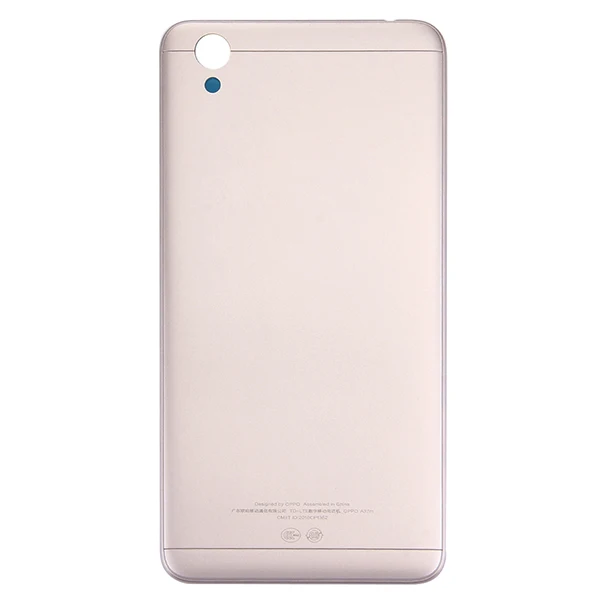 Золотистый Батарея задняя крышка чехол для OPPO A37 - Цвет: Золотистый