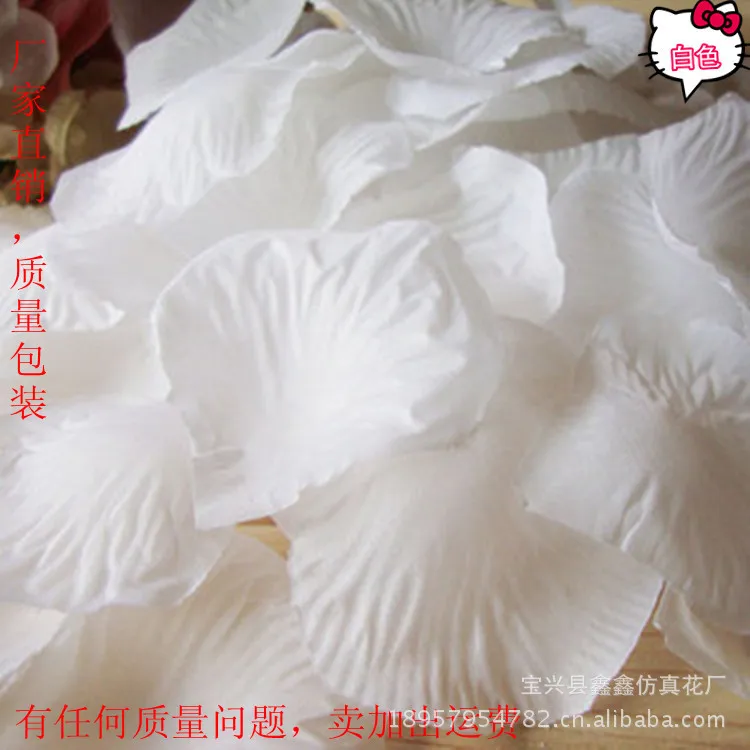 1000 шт. 2016 высокого класса моделирования лепестки роз цветок свадьба поставок