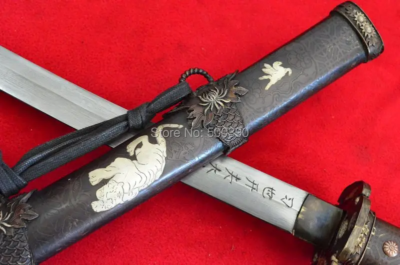 W2200 японская фотобумага с лезвием из дамасской стали|scabbard|scabbard sword |