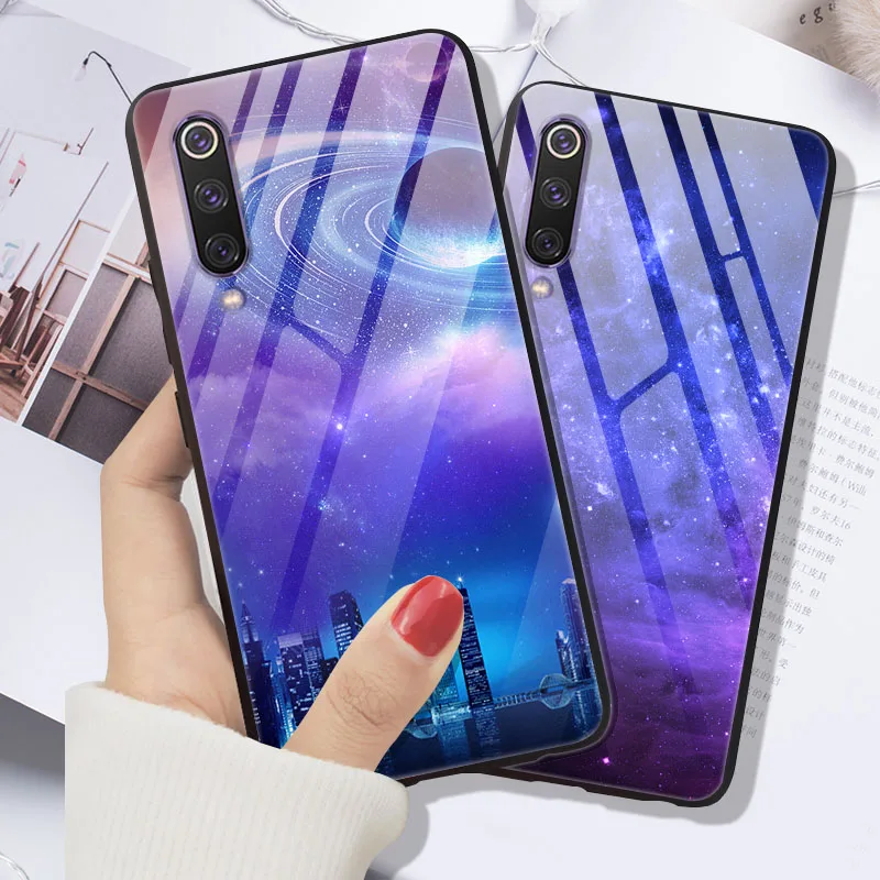 Для Xiaomi mi 9 SE mi 9SE чехол mi 9SE модная задняя крышка из закаленного стекла жесткий чехол для телефона s для Xiaomi mi 9 mi 9 чехол mi CC9 9 Lite