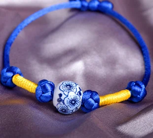 Новый керамический браслет ручной работы с художественным рисунком