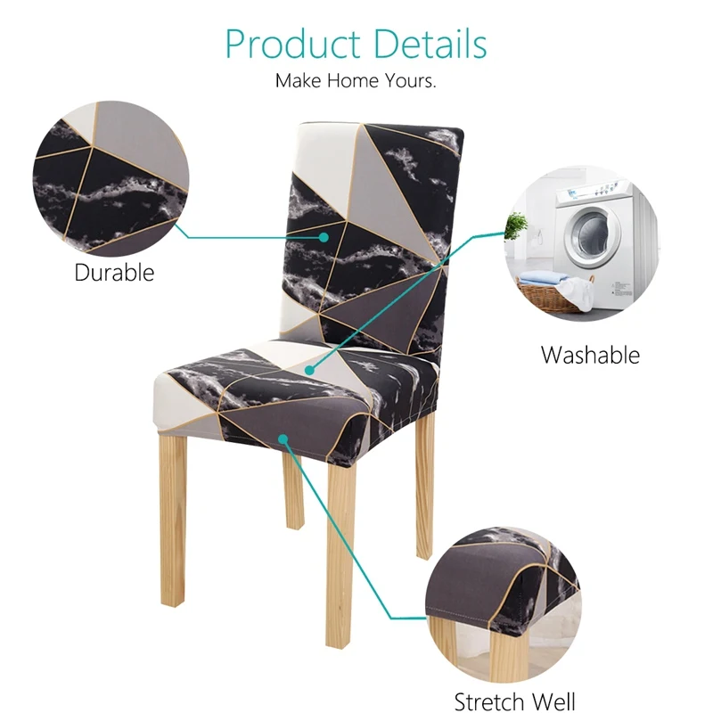 1 шт. чехол для стула из спандекса|Чехлы на стулья| |