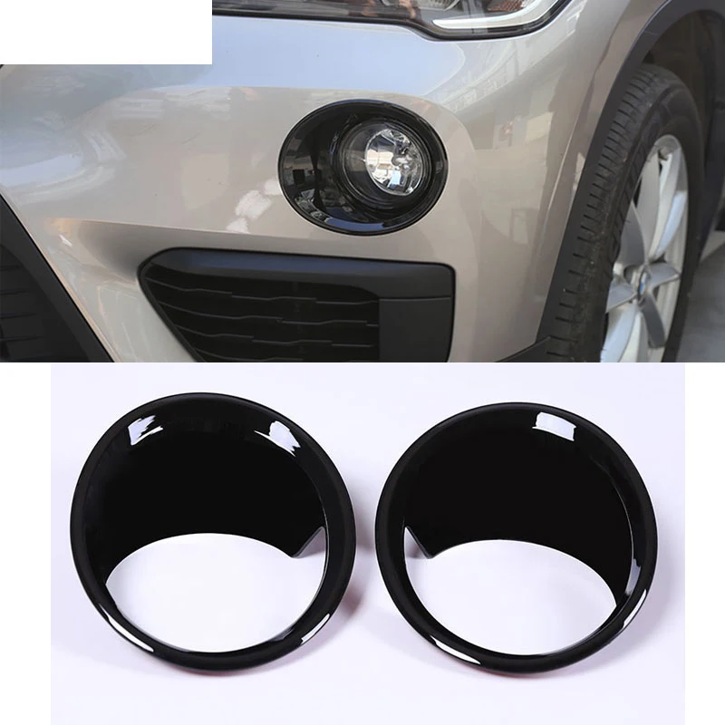 2 шт./компл. ABS Хромированная передняя противотумансветильник фара крышка отделка