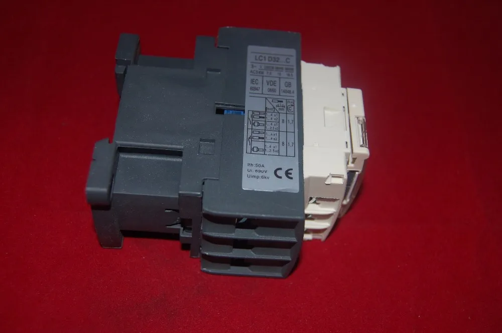 1 шт. новый тип подходит для LC1D32E7 контактор переменного тока 32 А катушка 48 В