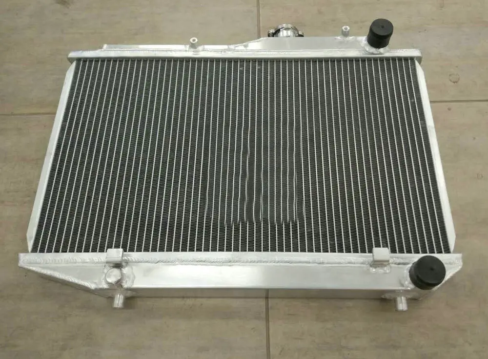 Radiator Only Алюминиевый радиатор+ вентилятор для 1983-1987 Toyota Corolla Lewin/Sprinter Trueno AE86 SR5 DX GTS Coupe 4A-GEU/C GTS MT 1.6L I4 GT SR - Цвет: Radiator Only