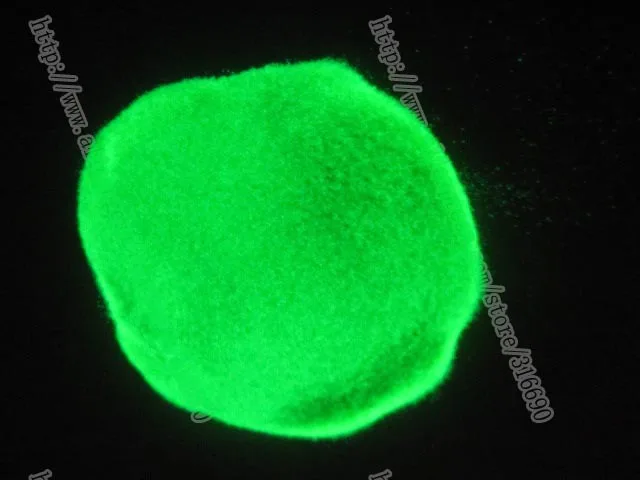 Флуоресцентный порошок ярко зеленого цвета 30 г/пакет бесплатная доставка|bags free