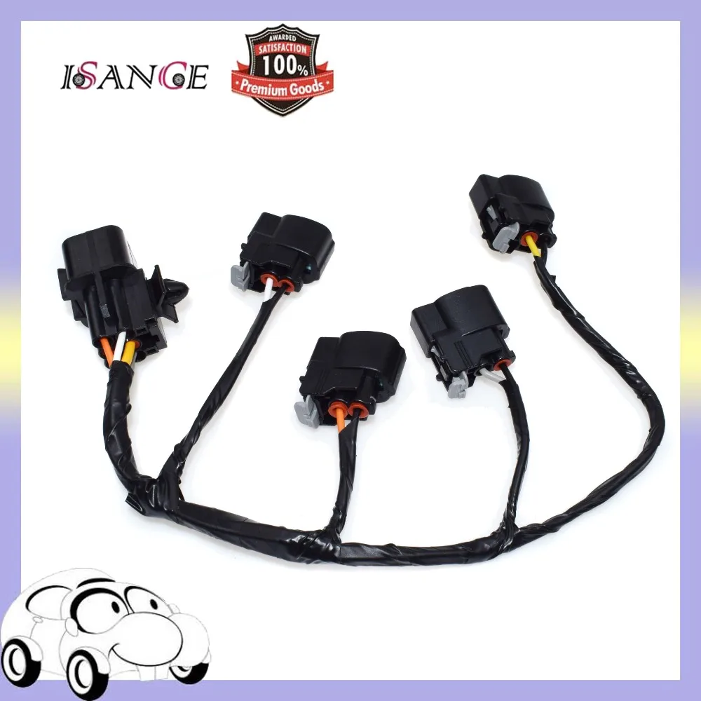 ISANCE кабель для катушки зажигания разъем провода жгут для KIA Rio Soul Ceed Cerato Spectra Forte Rondo& hyundai Elantra Accent 1.6L