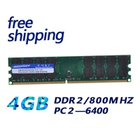 kembona best sell pc2 6400 pc desktop ddr2 4gb 800mhz memory ram memoria only for a m d desktop pc free shipping