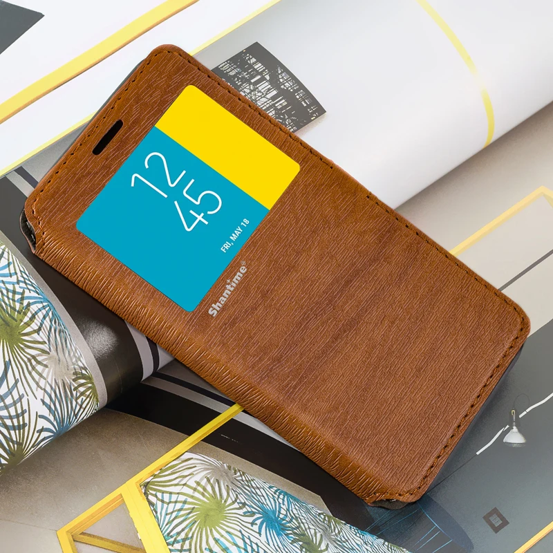 PULeather Чехол для телефона, чехол для Ulefone Note 7, флип-чехол для Ulefone Note 7, чехол-книжка с окошком для просмотра, Мягкий ТПУ силиконовый чехол-накладка