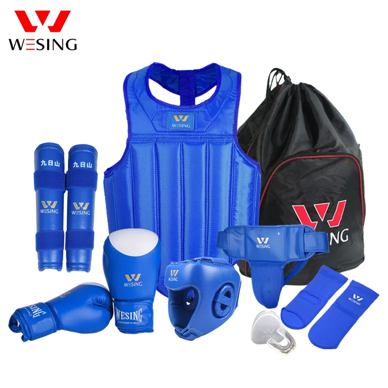 Набор экипировки для занятий боевыми нарядами Wushu Sanda 8 шт. оборудование
