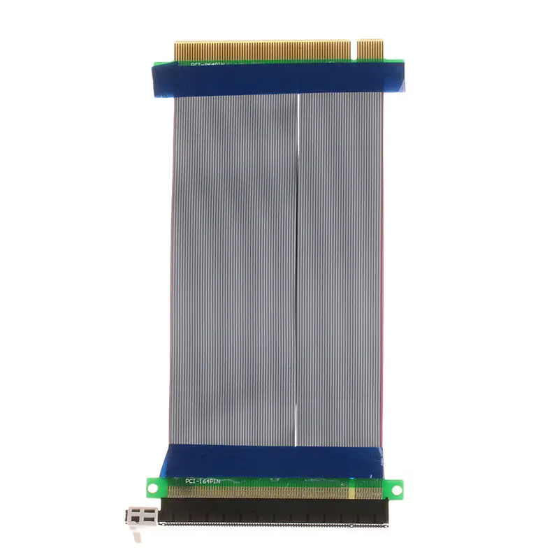 PCI PCIe 16X PCI-E 16X к 16X Riser Extender Card адаптер гибкий кабель для 1U/2U стойку шасси