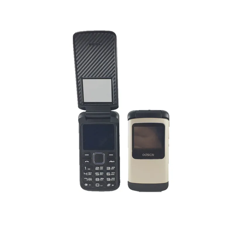 Оригинальный ODSCN T400 две sim карты Bluetooth громкий динамик флип мобильные телефоны