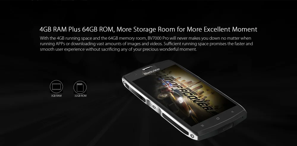 Blackview BV7000 Pro IP68 прочный водонепроницаемый мобильный телефон MT6750T Восьмиядерный " FHD 4G+ 64G gps 4G lte смартфон
