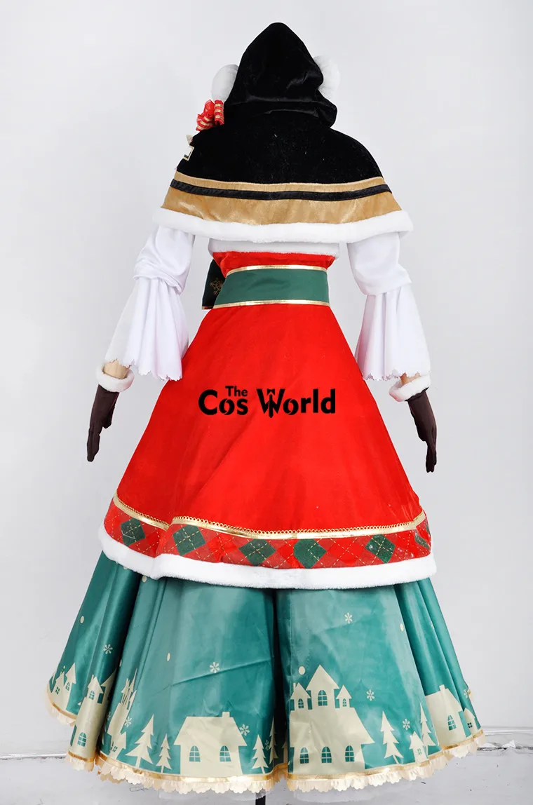 Love Live School Idol Project Minami Kotori рождественское торжественное платье с плащом Униформа