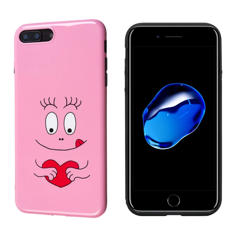 Роскошный брендовый IMD Мягкий силиконовый чехол для Apple iPhone X 10 XS Max XR 7 Plus 8 милый 6S 6