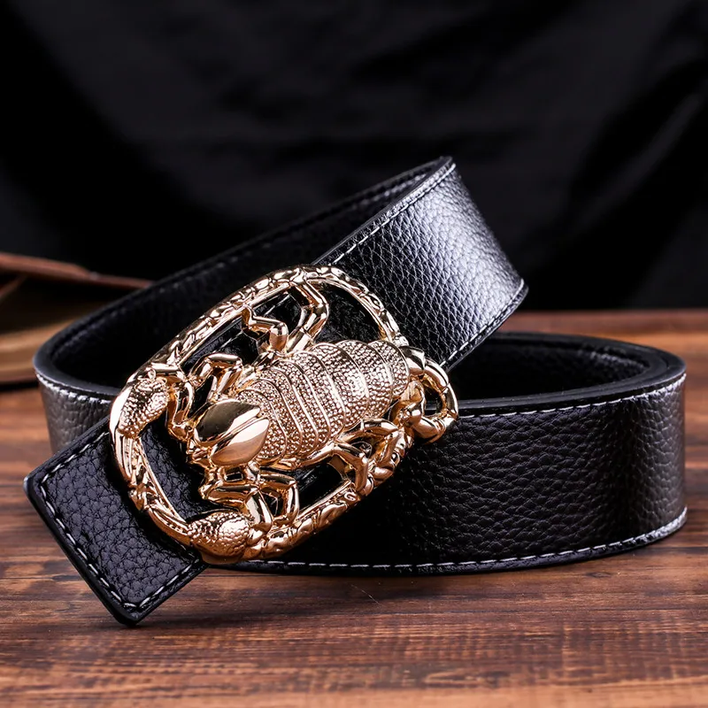 CK &amp ICE 2018 Модный классический мужской ремень Scorpion роскошный высокое качество для