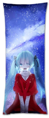 large 50x160cm sleeping pillow polyester&ampcotton customised anime Hatsune Miku hugging home decoration a0300 | Дом и сад