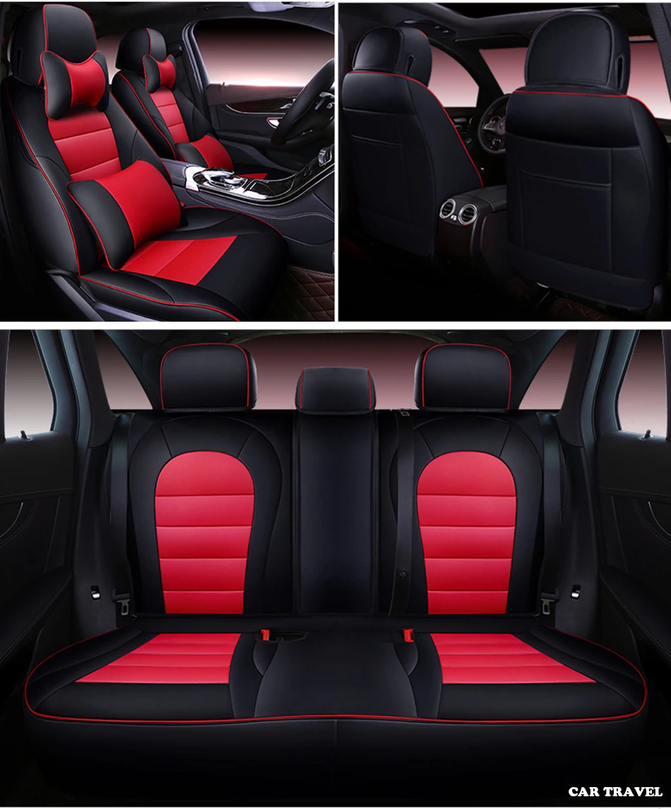 Набор чехлов для автомобильных сидений для Volkswagen vw UP scirocco R36 Multivan caravell Sharan Variant Golf Passat
