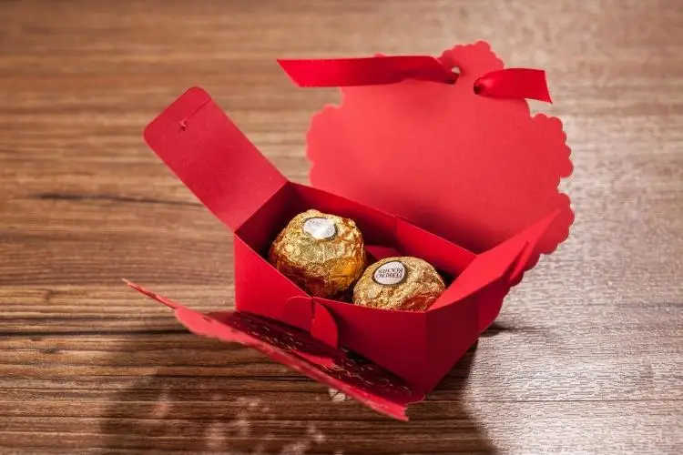 200 шт./лот конфетная коробка свадебные лазерные полые шоколадные конфеты сумки